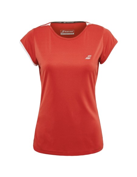 T-Shirt Babolat Damen Sleeve Performance Rot 